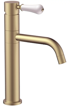 Смеситель для умывальника Rea Serra gold matt B1144