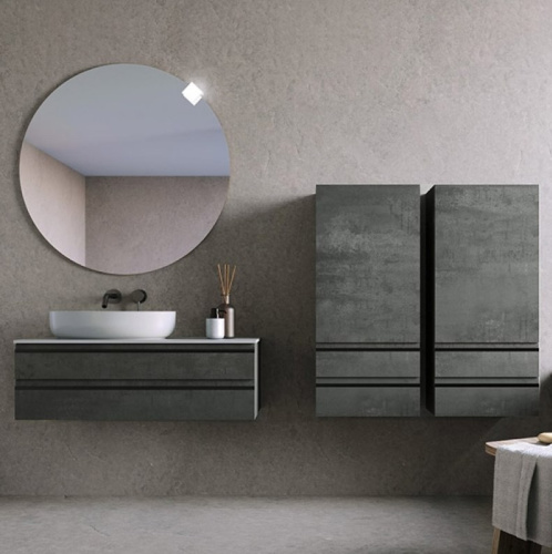 Пенал подвесной Kolpa-san Alexis A 1011 45 Dark concrete 547320