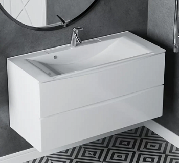 Тумба подвесная Vela Бриз 100П под Milen TU27058