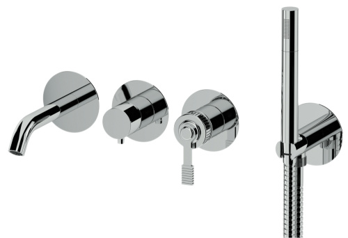 Смеситель для ванны Remer Atelier AL53D2P