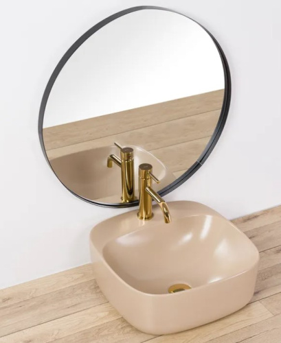 Умывальник Rea Luiza 42 Beige matt U9607