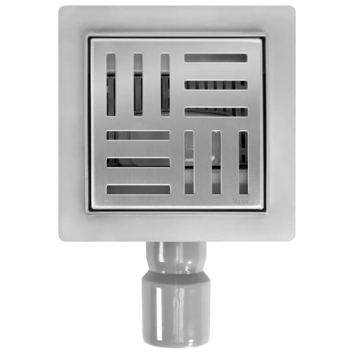 Трап для душа Rea Cross 120x120 nikiel matt G6200