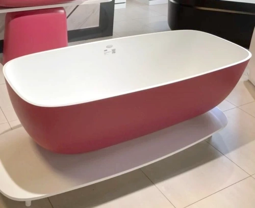 Ванна из искусственного камня Kolpa-San Milo FS 174x75 Red