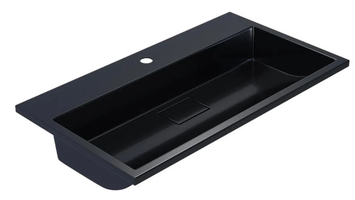 Умывальник Versalia Absolute 80 black Умывальник Versalia Absolute 80 black