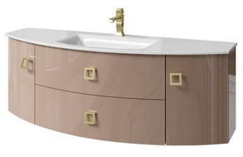 Тумба подвесная Caprigo Legato 140 3016B-DM501-6T