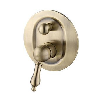 Смеситель для душа Caprigo Adria-uno Metal Edition 02M-551-VOT