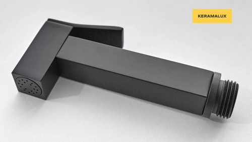 Лейка CeramaLux KBL/001 черный матовый