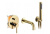 Смеситель для ванны Rea Lungo Gold P4563