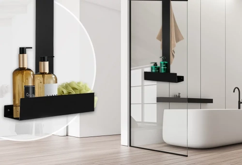 Полка Rea TORI Black Matt 85000