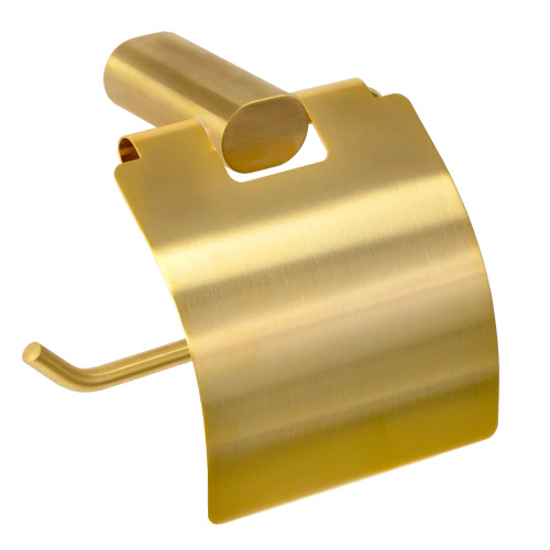 Бумагодержатель Remer Lounge LN60BG, золото брашированное