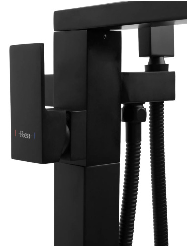 Смеситель для ванны Rea Tery black B5304