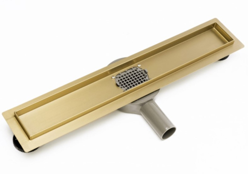 Трап для душа Rea Neo&Pure 900 N Pro Mirror Gold G5602