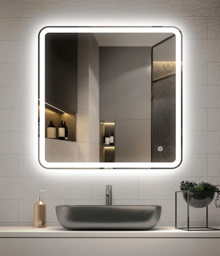 Зеркало Vincea LED VLM-3VC8008 800х800