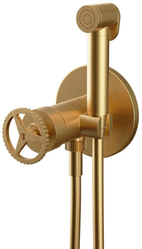 Гигиенический душ Remer Chrono CH65WBG, золото брашированное