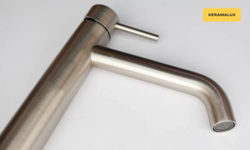 Смеситель для умывальника Vivi Felice 0625 Nichel