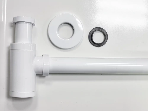 Сифон для умывальника CeramaLux белый глянцевый GWBC-036