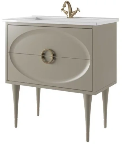 Тумба напольная Caprigo Milano 80 14316-B021ЧЭ