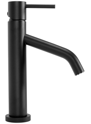 Смеситель для умывальника Rea Level Black matt B2046