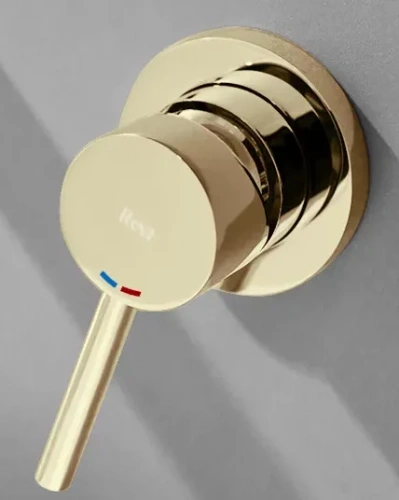Смеситель для умывальника Rea Lungo long gold B0370