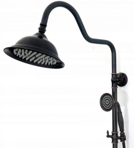 Душевая система Rea Retro Old Black P2366