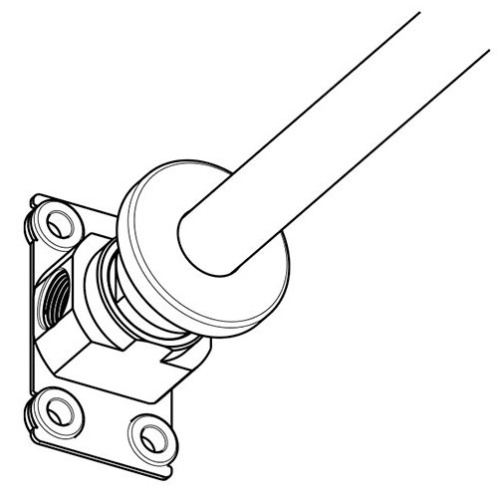 Внутренняя часть для верхнего душа Carimali W0062