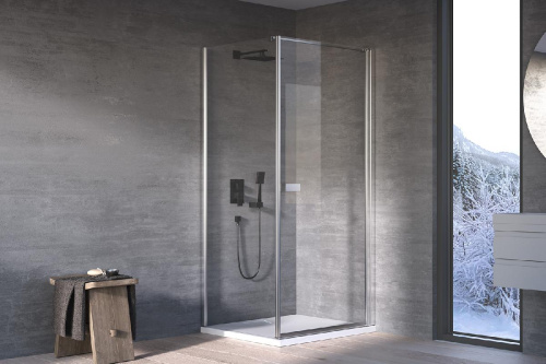 Душевая дверь Kolpa-San Andromeda D 90 silver brill transparent 516520