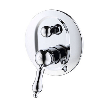 Смеситель для душа Caprigo Adria-uno Metal Edition 02M-551-CRM