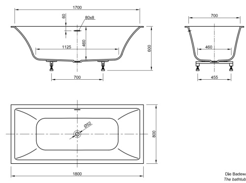 Ванна Knief K.Stone Shape 0600-750-01