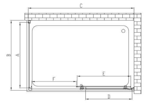 Душевой уголок Vincea Alpha VSR-3AL9013CLG