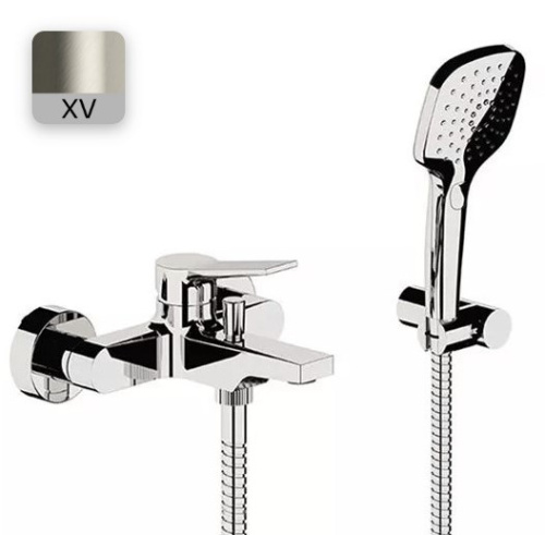 Смеситель для ванны Remer Slash SL02XV, сталь