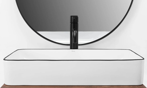 Умывальник Rea Denis Black Edge U6513