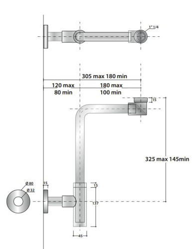 Сифон Globo DS111