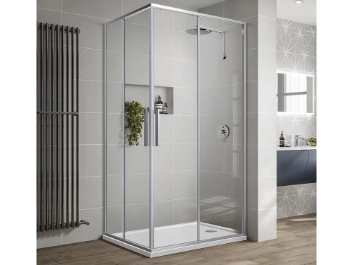 Душевой уголок Vincea Slim-U VSS-2SU8010CL