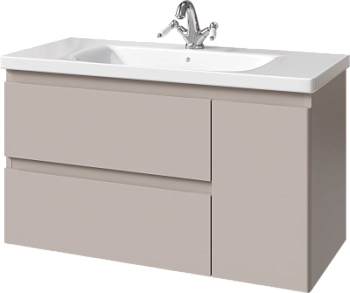 Тумба подвесная Caprigo Forte 100 36115R-SF022