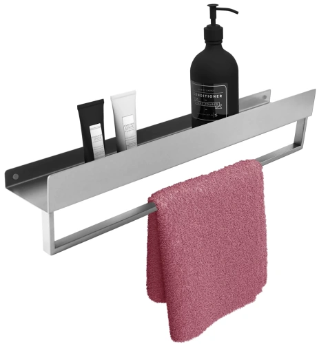 Полка для ванной Rea SF01-450 nikiel matt 47000