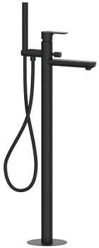 Смеситель для ванны Remer Energy EY08NO, черный матовый