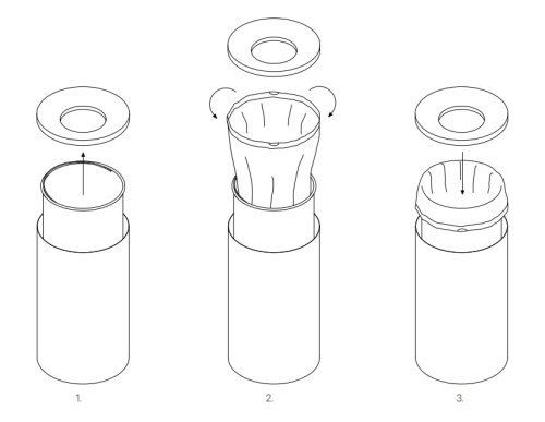Мусорный бак с внутренним ведром Decor Walther DW 230 0615560