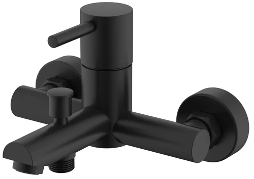 Смеситель для ванны Nemo Round NM-2355MB matte black