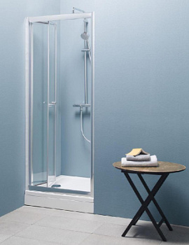 Душевая дверь Kolpa-San Luna TVZ/S 80 silver transparent 534080