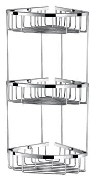 Полка тройная угловая решетка Vivi Felice F03