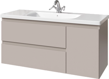 Тумба подвесная Caprigo Forte 100 36117R-SF022