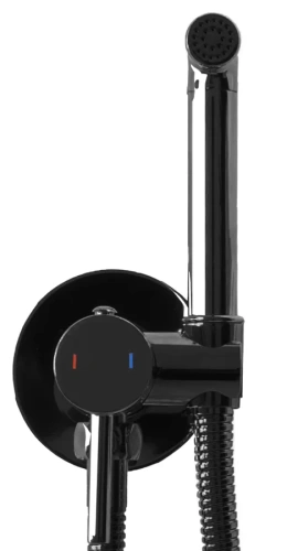 Гигиенический душ Rea Loop Lungo black metallic B5656