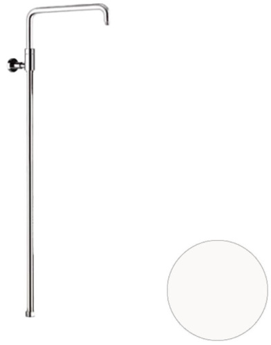 Душевая колонна телескопическая Remer 330A7DCESDEVBO, белый матовый