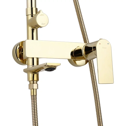 Душевая система Rea Storm gold P9531