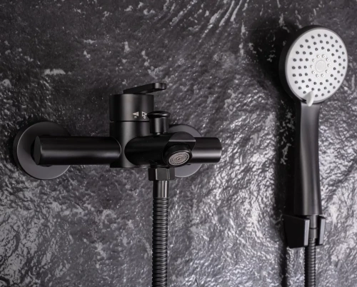 Смеситель для ванны Rea Ontario black matt B5512