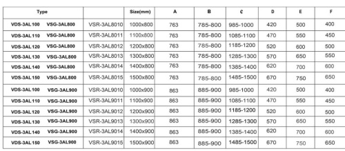 Душевой уголок Vincea Alpha VSR-3AL9013CLG