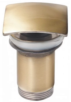 Донный клапан для раковины CeramaLux RD009 с переливом