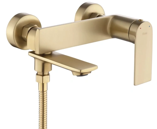 Смеситель для ванны Rea Storm gold matt B7963