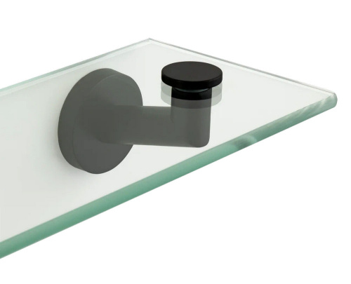 Полка 53 см Remer Guest GS20NO, черный матовый