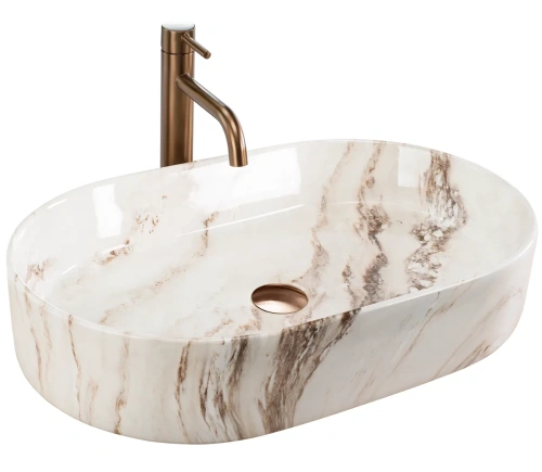 Умывальник Rea Nadia 60 Marrone U9239